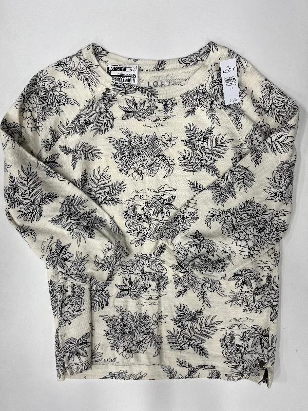 Women's Chic Sweatshirts-Sweatshirt Crewneck By Loft NWT  Size: Xs