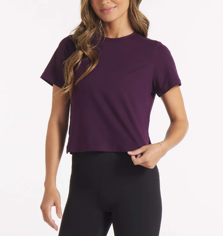 Women's Jewel Tone T-Shirts-Boxy Ultra Tee