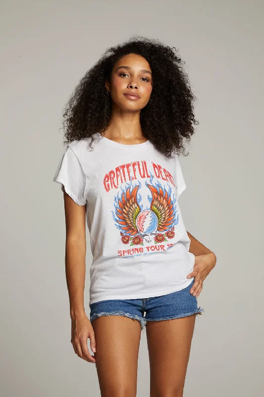 Women's Subtle Print T-Shirts-Grateful Dead Spring Tour Tee