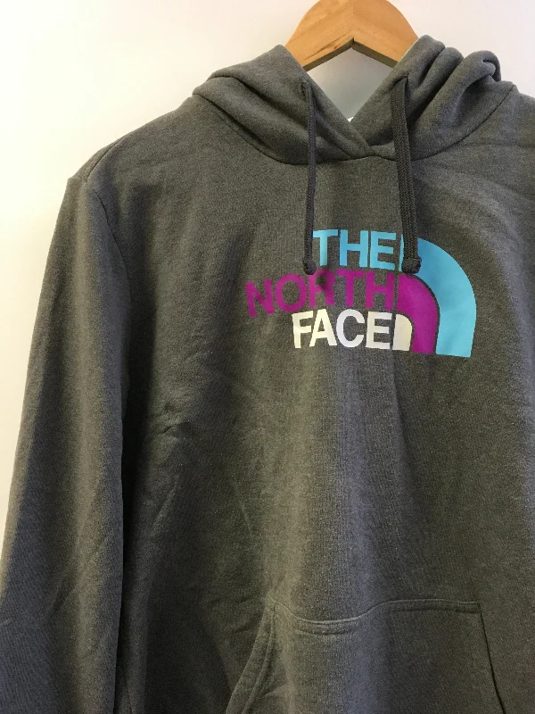 Women's Button Sweatshirts-Sweatshirt Hoodie By North Face  Size: Xl