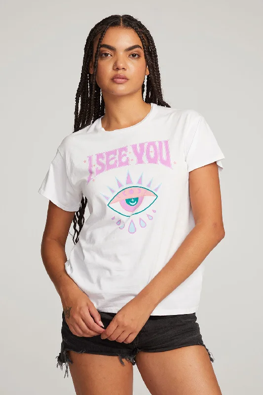 Women's Baseball T-Shirts-Magic Eye Tee