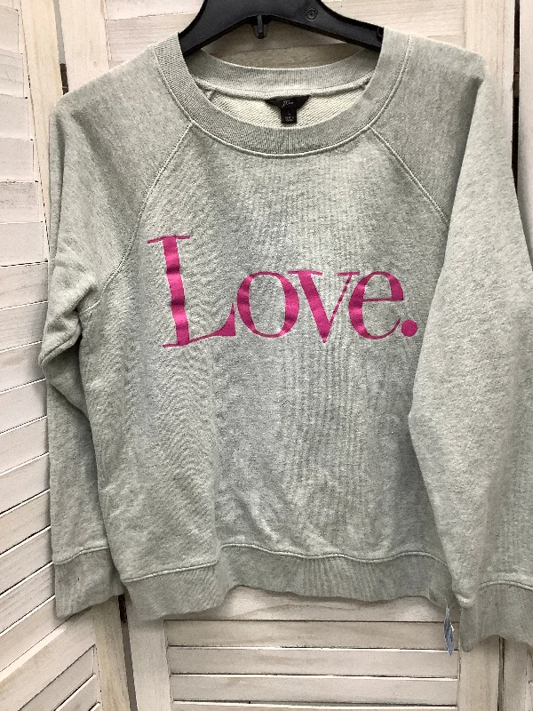 Women's Essential Sweatshirts-Sweatshirt Crewneck By J Crew  Size: L