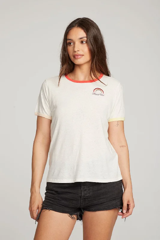 Women's Artistic T-Shirts-Happy Club Tee