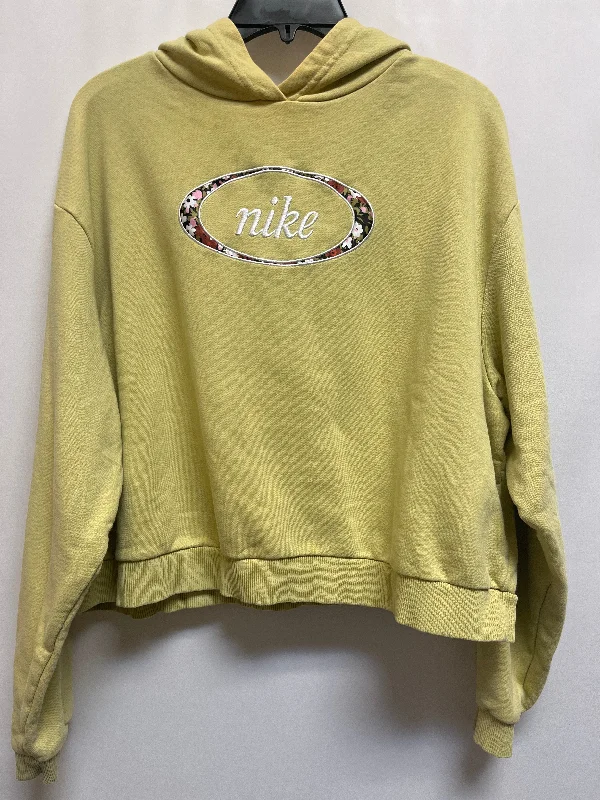 Women's Comfy Sweatshirts-Sweatshirt Hoodie By Nike  Size: Xl