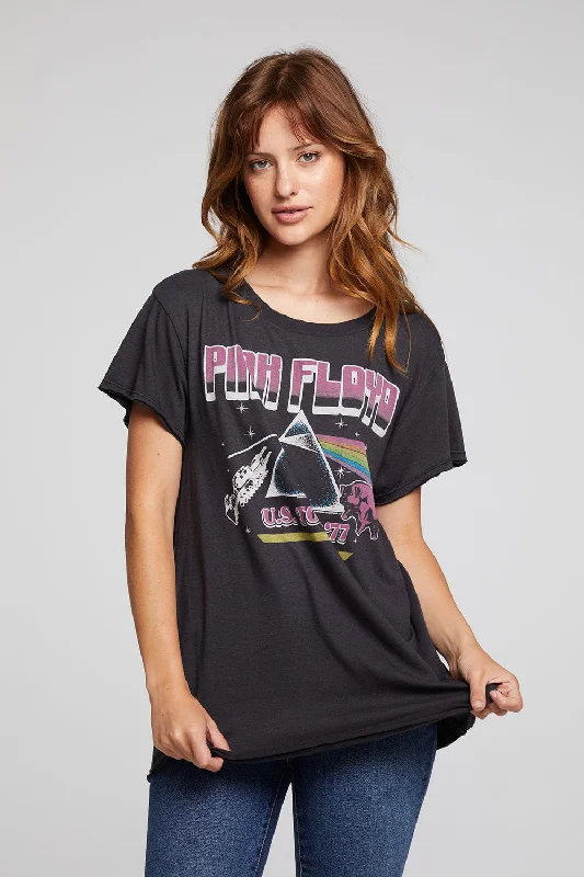 Women's Cold Shoulder T-Shirts-Pink Floyd U.S. Tour Sonoma Tee