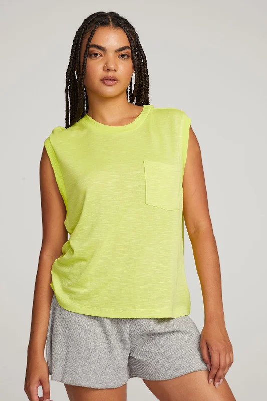 Women's Vacation T-Shirts-Odessa Citron Tee