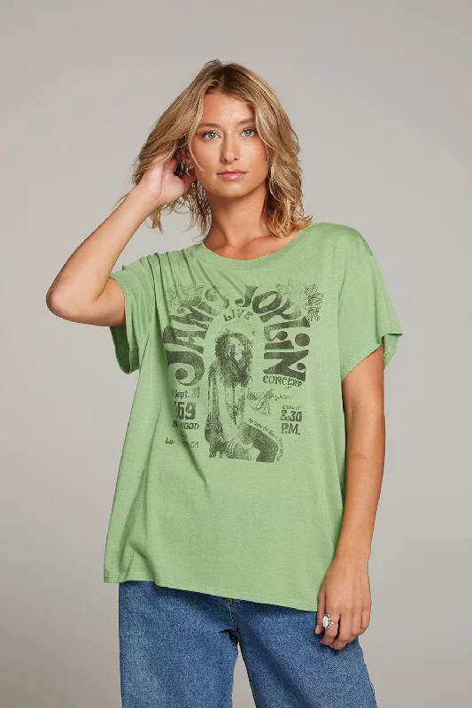 Women's Sweetheart Neck T-Shirts-Janis Joplin Hollywood Bowl Tee