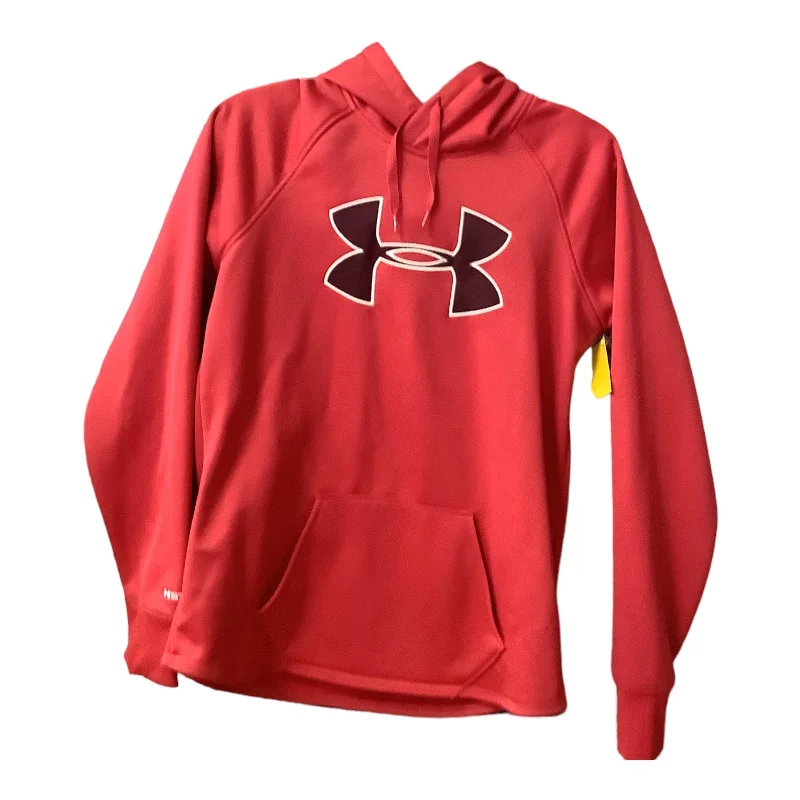 Women's Glitter Sweatshirts-Athletic Sweatshirt Hoodie By Under Armour  Size: S