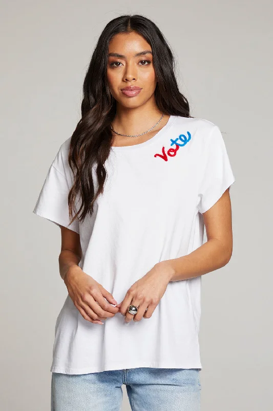 Women's Holiday T-Shirts-Vote Tee