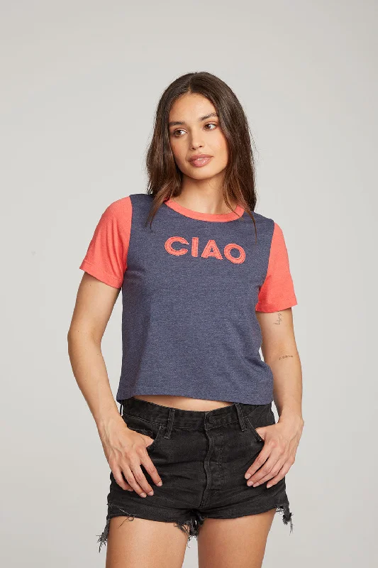 Women's Vintage T-Shirts-Ciao Tee