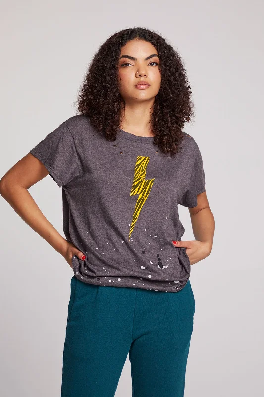 Women's Fitted T-Shirts-Animal Bolt Tee