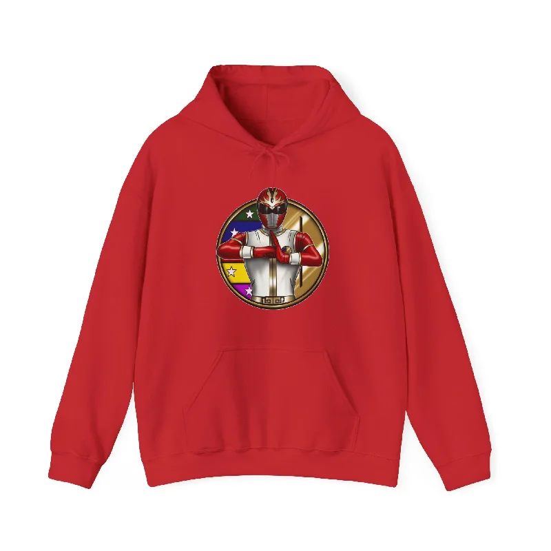 Women's Outdoor Hoodies-Dairanger Red Hoodie