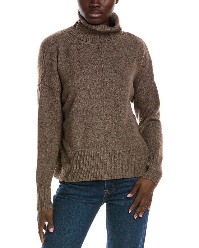 Women's Insulated Pullovers-Brook + Lynn Turtleneck Sweater