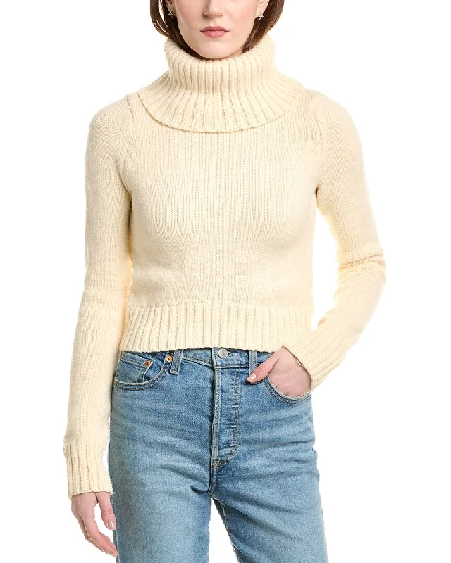 Women's High-Waisted Pleated Pullovers-70/21 Sweater