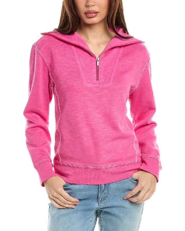 Women's Sequin Pencil Pullovers-Tommy Bahama Tobago Bay 1/2-Zip Pullover