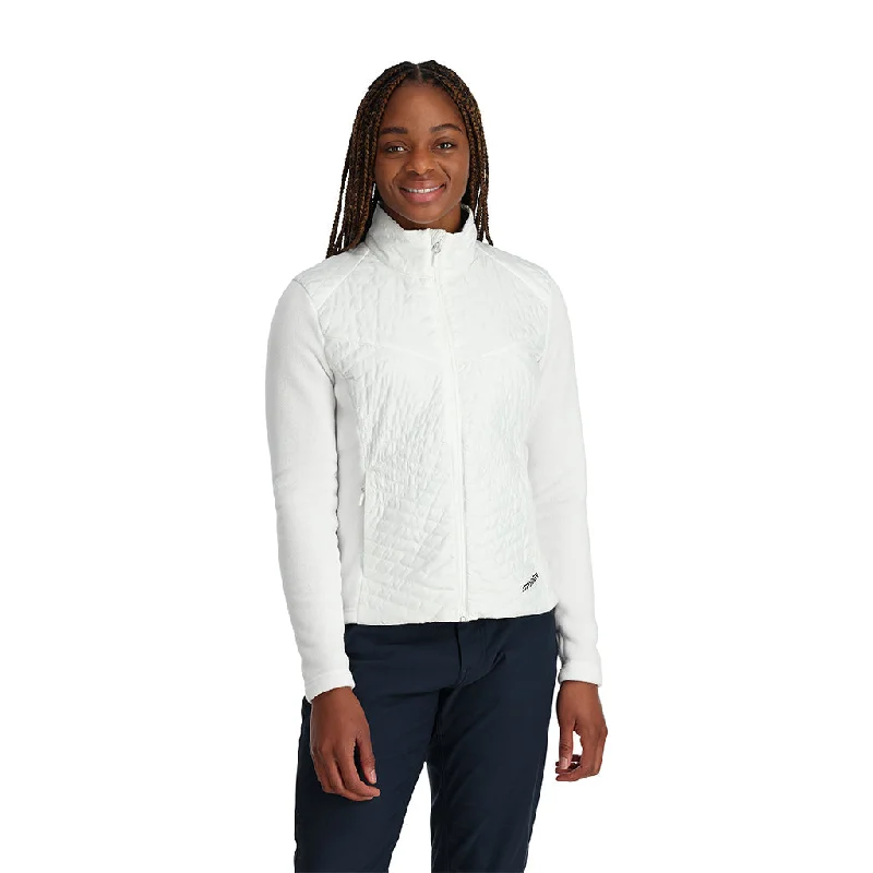 Women's Silk Denim Pullovers-Womens Pursuit - White