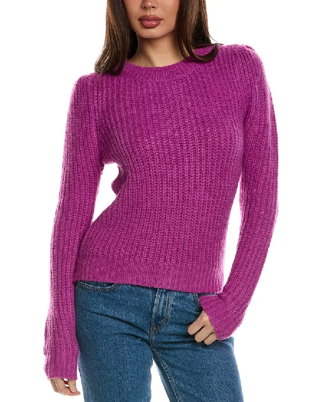 Women's Lace Pencil Pullovers-FATE Sweater