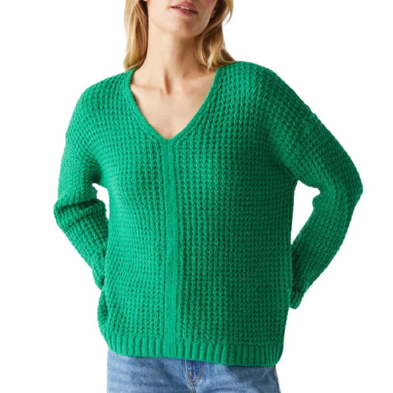 Women's Party Pullovers-Kelsie Pullover Sweater In Kelly