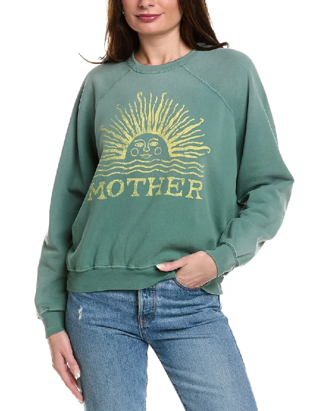 Women's Athletic Pullovers-MOTHER The Biggie Concert Pullover