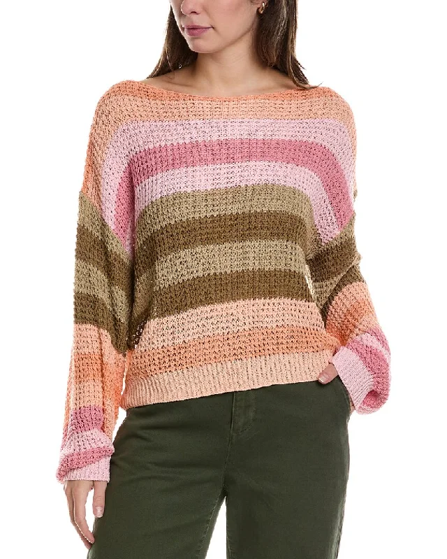 Women's Soft Pullovers-MEIVEN Loose Knit Sweater