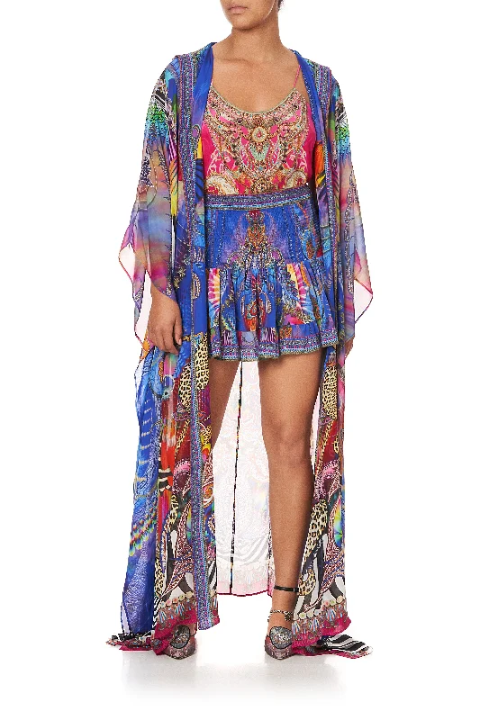 Women's Zip-Up Jackets-OVERSIZED ROBE PSYCHEDELICA