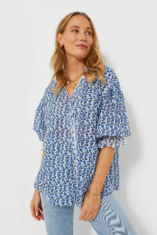 Blue Lavinia Rachel Shirt