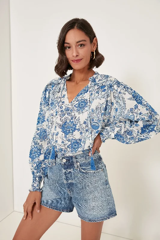 Blue Leticia Hollie Shirt