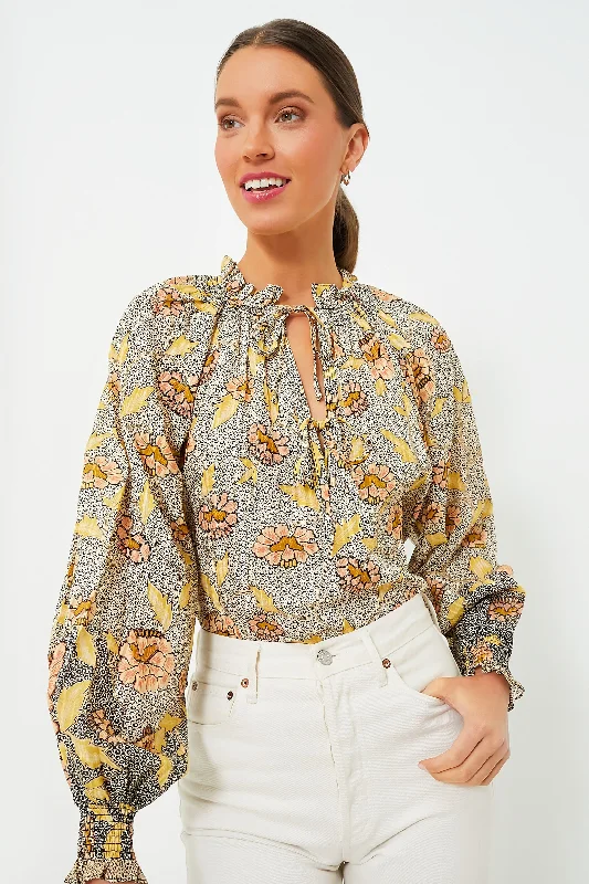 Chrysanthemum Kaitlyn Blouse