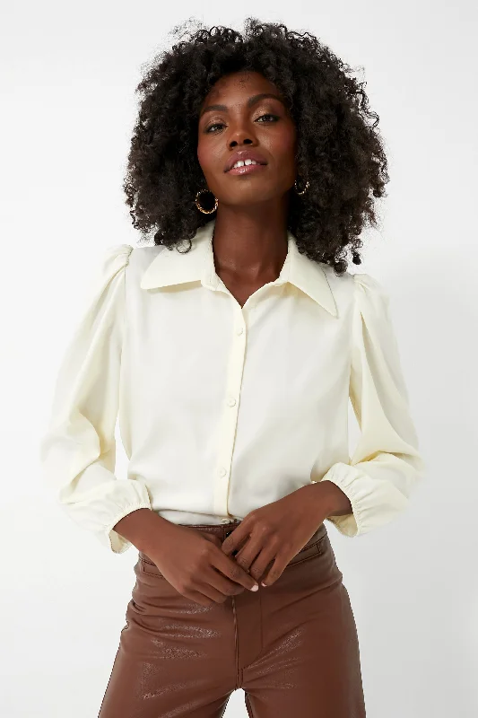 Cream Serena Blouse