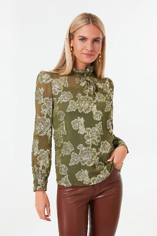 Gold Leaf Charlotte Top