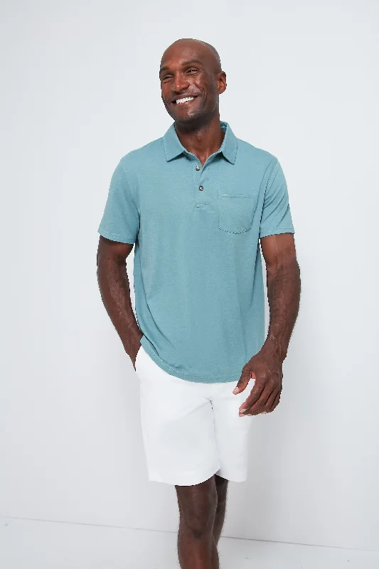 Heather Green Atlantic Polo