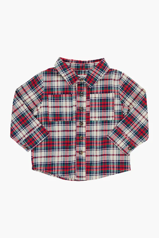 Holly Tartan Boys Jack Shirt