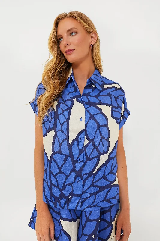 Matuna Blue Nilu Shirt