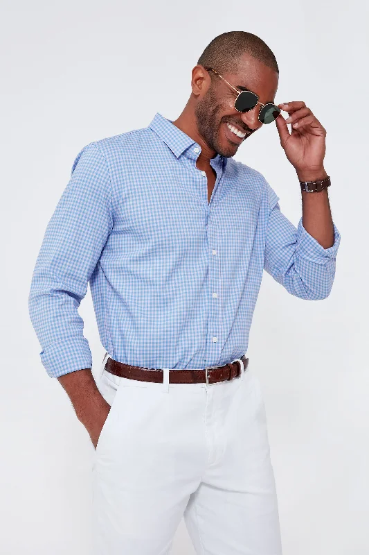 Pacific Lilac Gingham Movement Shirt