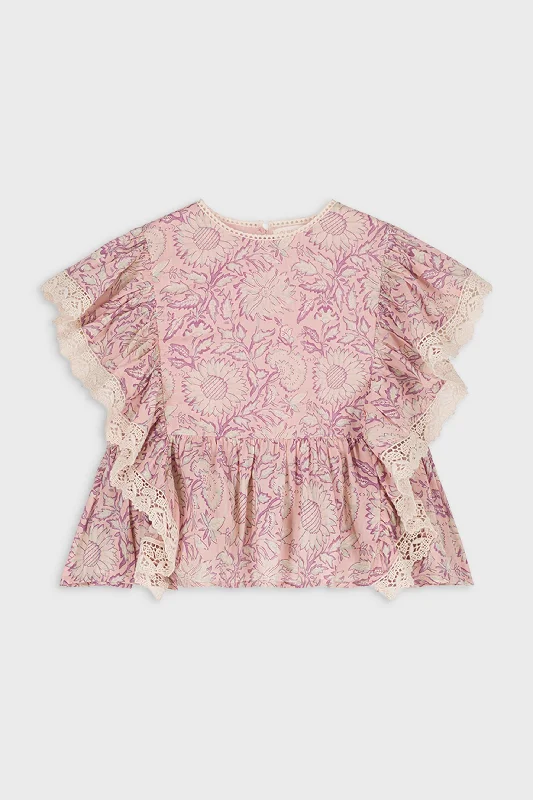 Pink Daisy Garden Ines Blouse