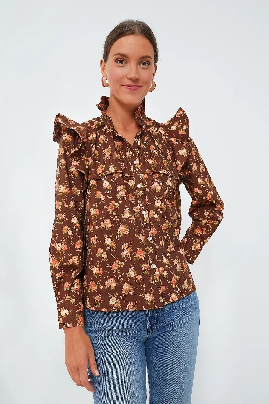 Rosewood Chintz Winnie Blouse