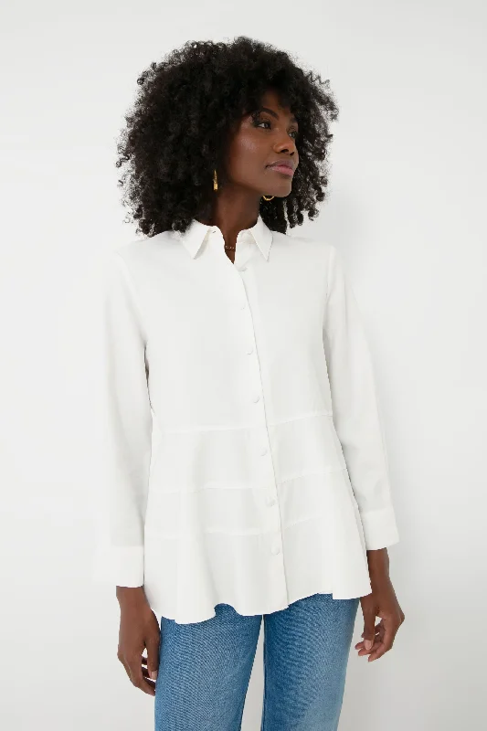 White Ashlen Blouse