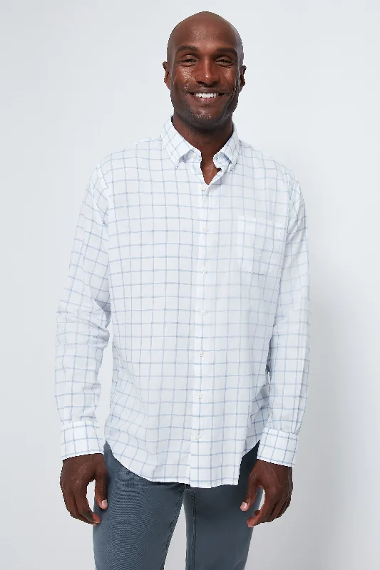 White Gayle Summer Soft Cotton Sport Shirt