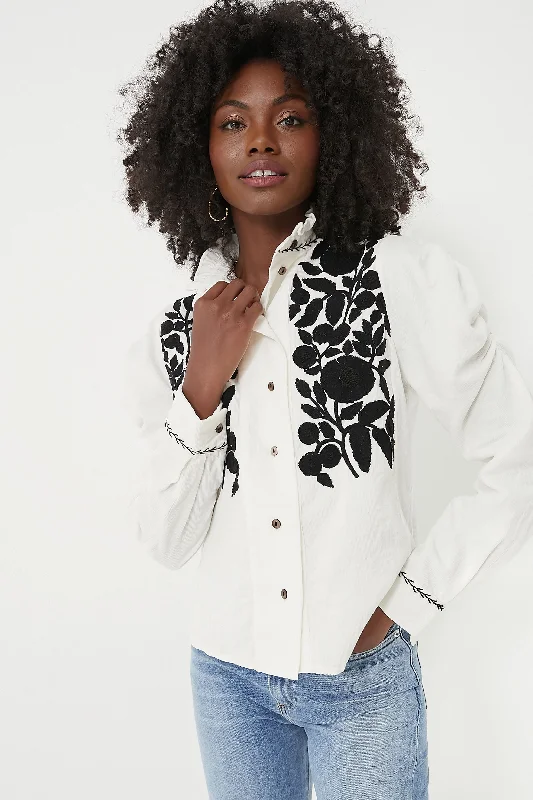 White Wind Blouse