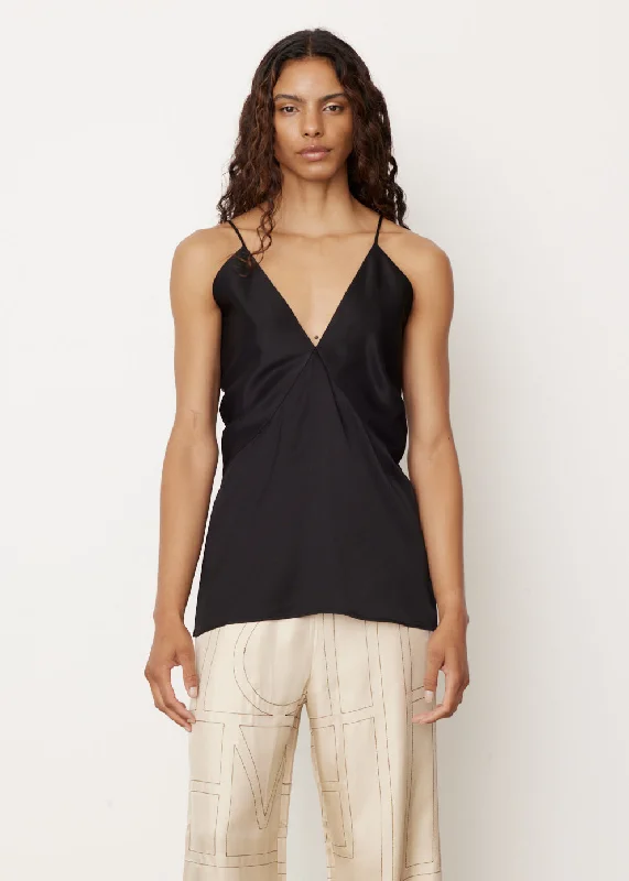 Women's Bamboo T-Shirts-Draped Twill Cami Top