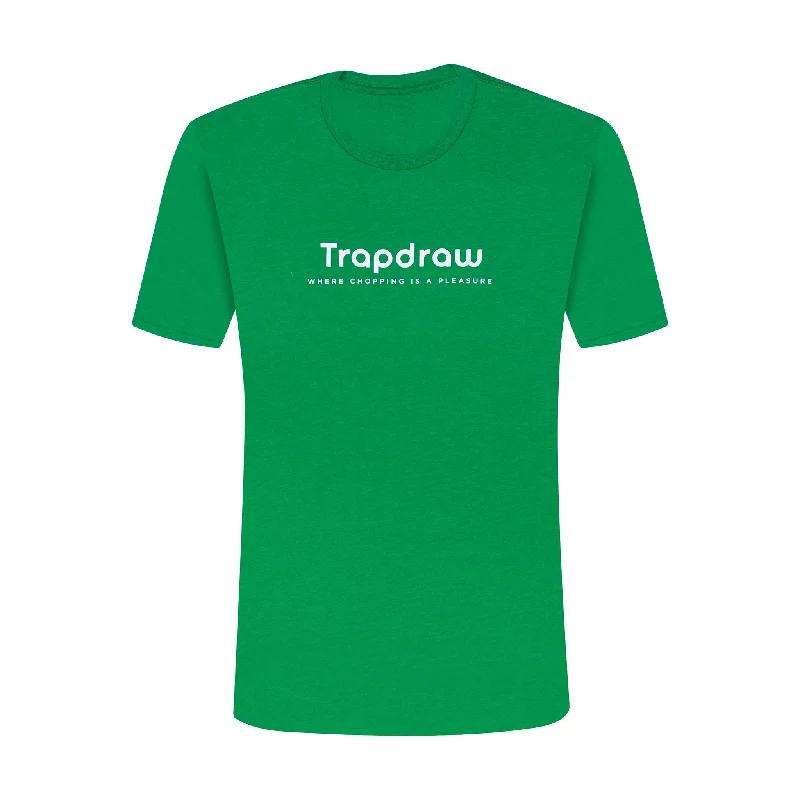 Women's Earth Tone T-Shirts-Trap Draw Supermarket T-Shirt | Green