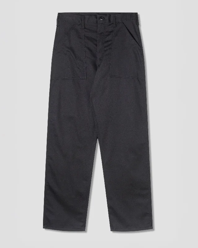 Women's Skinny Pants-OG Loose Fatigue (Black Twill)