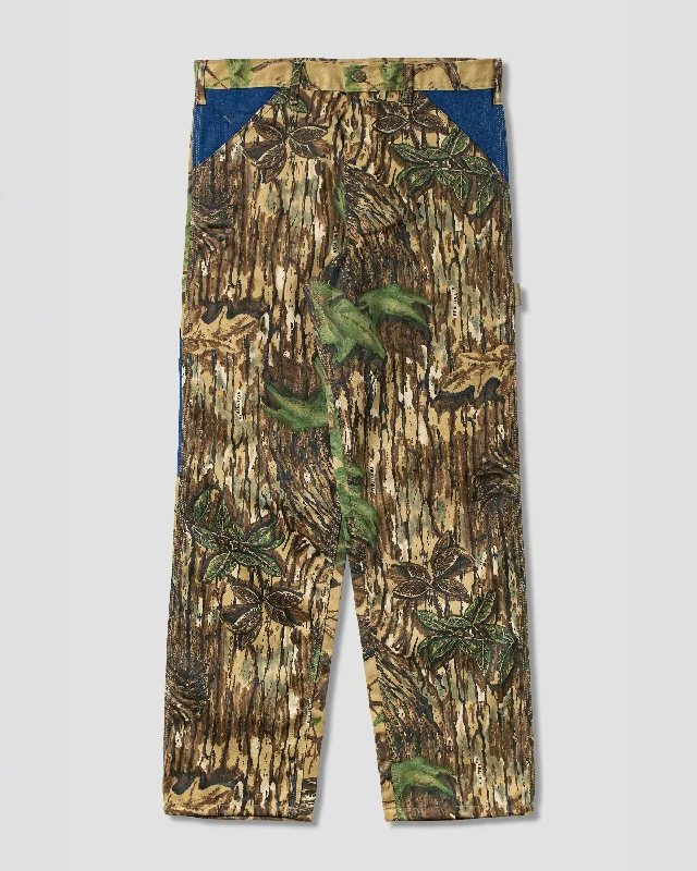 Women's Stone Wash Pants-OG Painter Pant (Real Tree Camo/Denim)