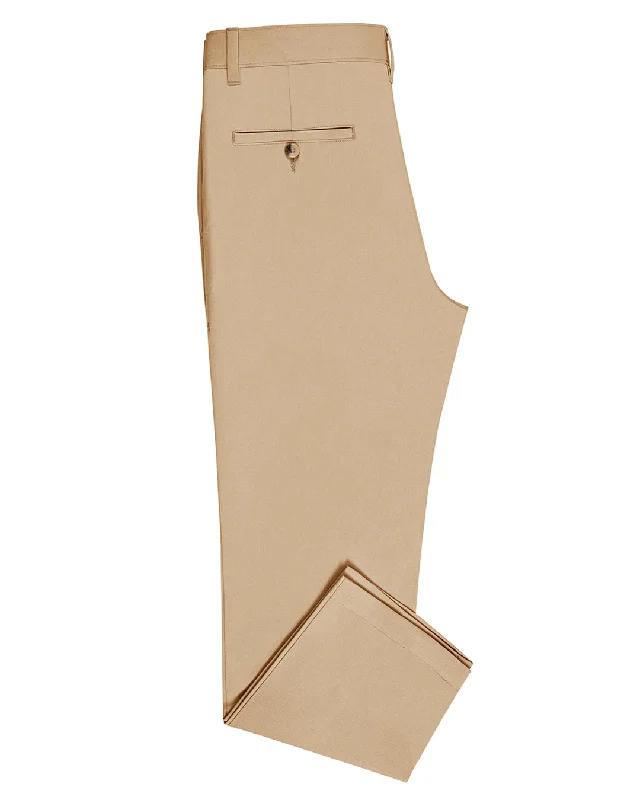 Women's Flight Pants-Genoa Chino Pant Beige