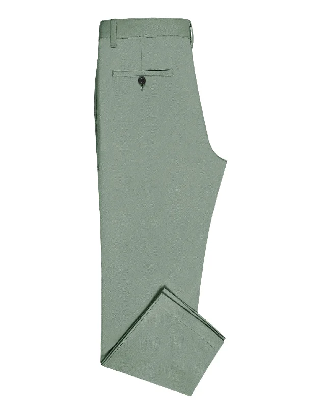 Women's Cigarette Pants-Genoa Chino Pant Pistachio Green