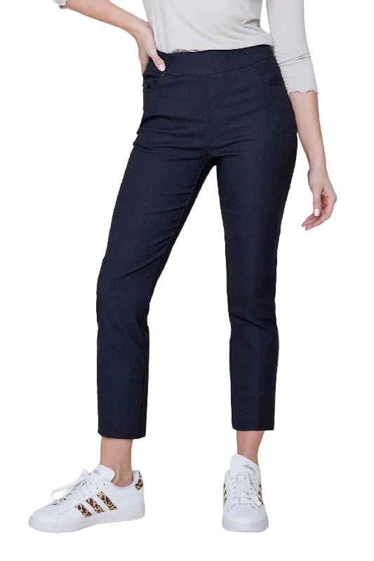 Women's Pegged Pants-Slim Pant In Indigo