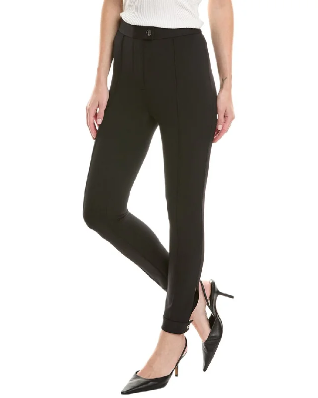 Women's Straight Fit Pants-St. John Ponte Pant