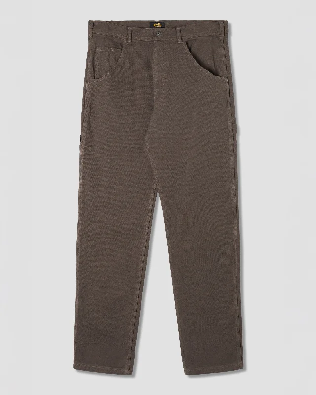 Women's Jewel Tone Pants-80s Painter Pant (Charcoal Duck)