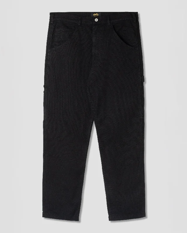 Women's Leather Pants-80s Painter Pant (Black Duck)