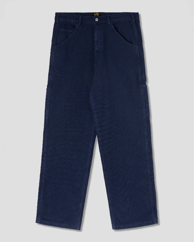 Women's Solid Color Pants-Big Job Painter (Navy Duck)